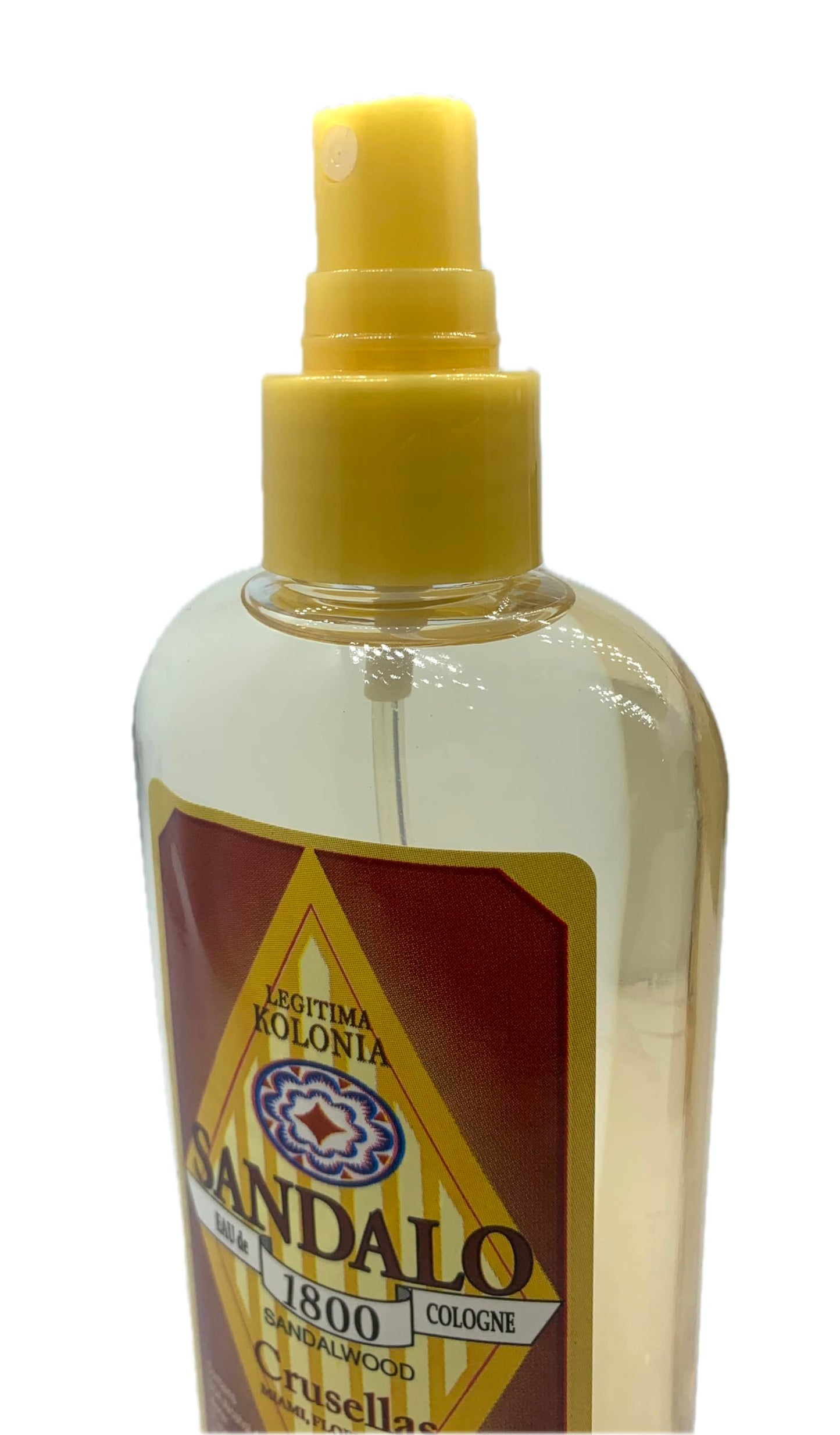 Crusellas Legitima Kolonia 1800 Sandalwood (Sandalo) Cologne Pump Spray 8 Fl. Oz.
