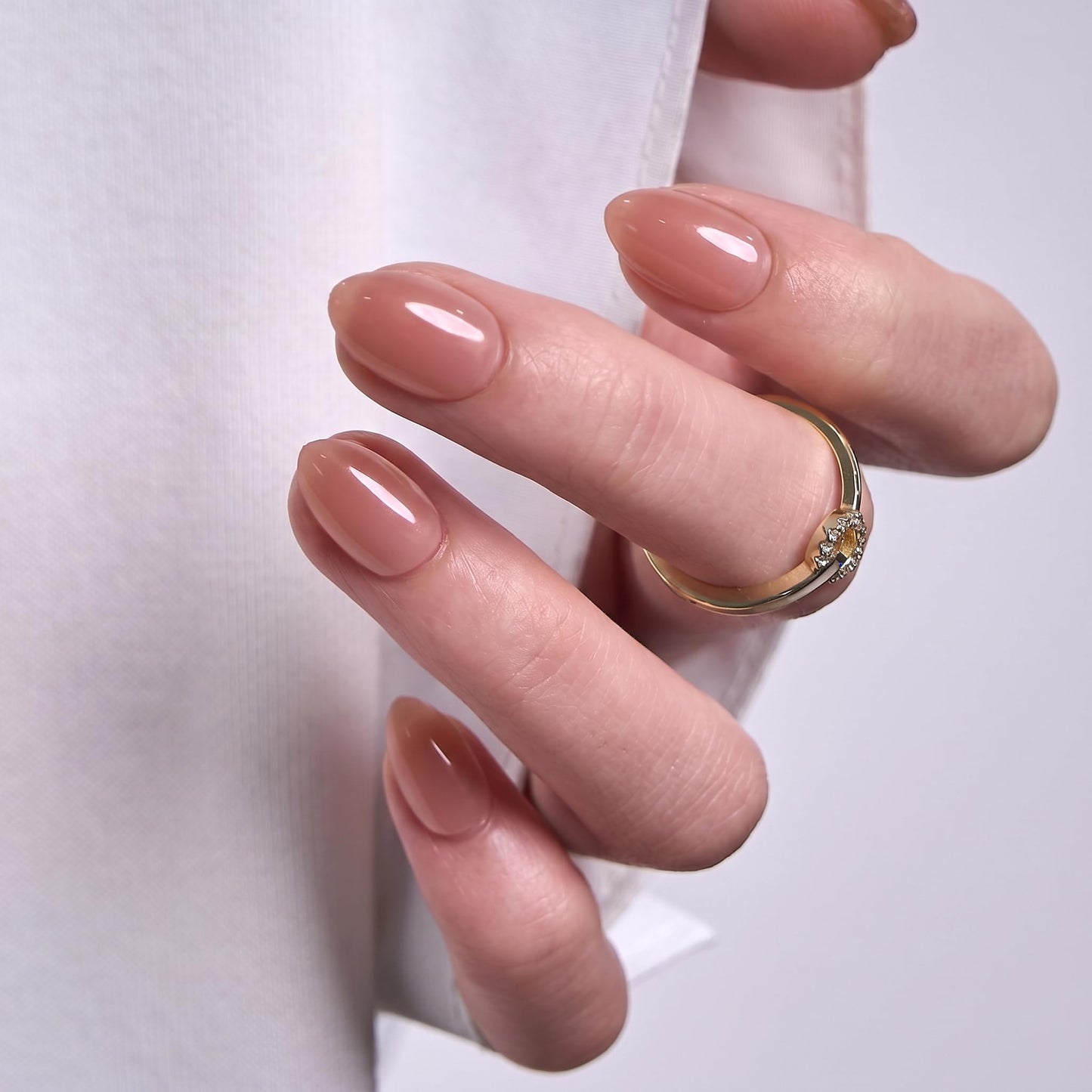 CurvLife Soft Gel Almond Extra Short Press On Nails, Long-Lasting Reusable Peach Nude Fake Nails Kit with Glue & Tabs, 32Pcs 16Size Salon-Quality Beauty and Personal Care CurvLife