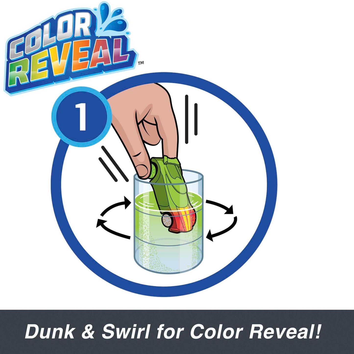 Hot Wheels Cars, Set of 2 Color Reveal Vehicles in 1:64 Scale with Surprise Initial Reveal & Repeat Color-Change Feature in Very Warm & ICY Cold…