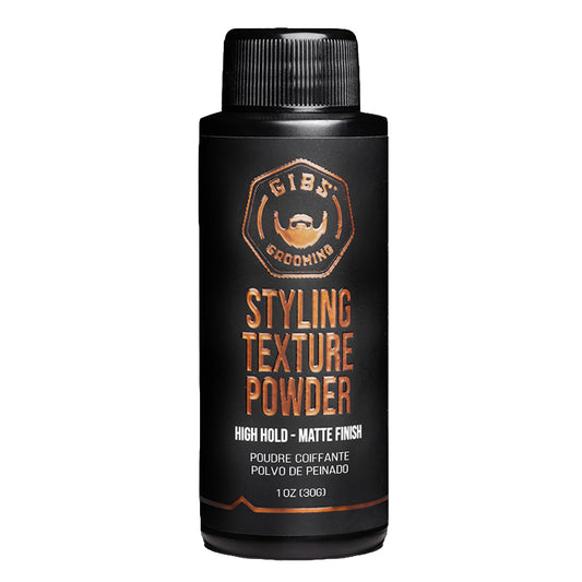 GIBS Grooming - Styling Texture Powder for Men and Women - High Hold - Matte Finish - All Hair Types - Texture, Volume, Grip - Silica - Sandalwood Beauty & Personal Care GIBS