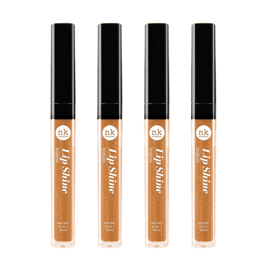 NICKA K NEW YORK Lip Shine, Cosmetics, vibrant colors, bright colors, shining lips, lip shine, long lasting (AMZ233) Beauty & Personal Care NICKA K NEW YORK