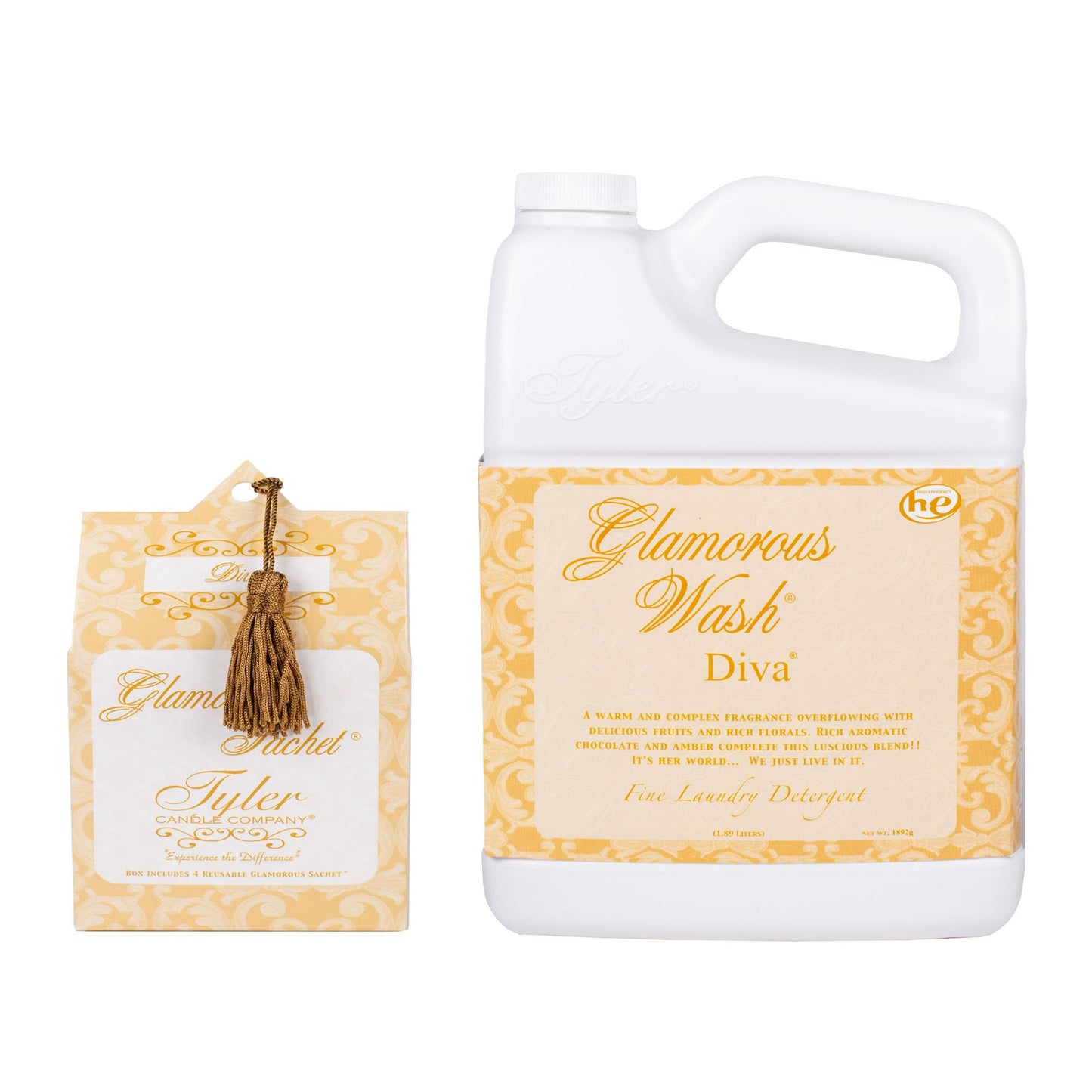 Tyler Glamorous Wash, Diva, (64 Fl Oz (w/Sachets)) Beauty & Personal Care Tyler