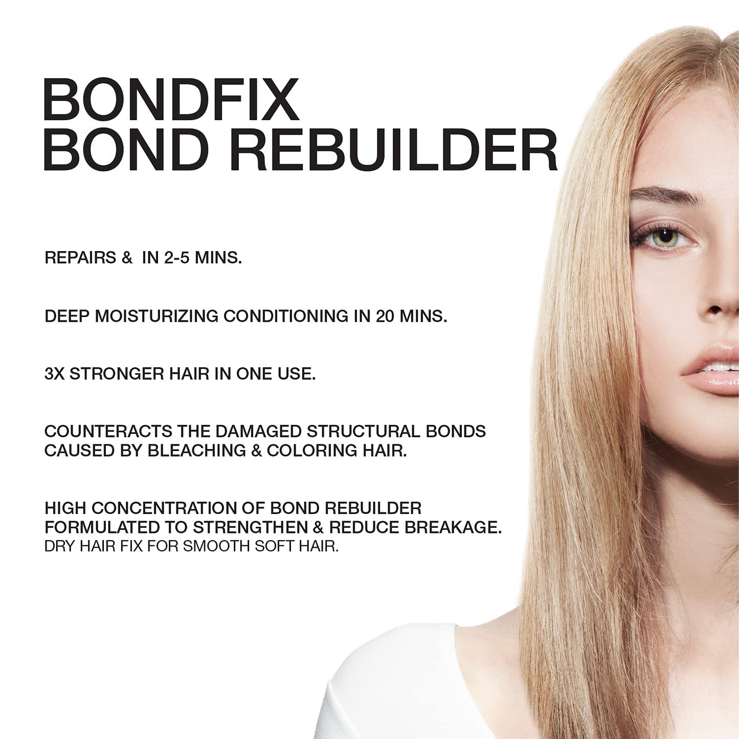 Celeb Luxury Moisturizing Hair Conditioner Mask, BondFix Bond Rebuilder Daily Hydration, Deep Hair Conditioner Treatment For Strong Healthy Hair