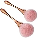 Super Large Mineral Powder Brush, Bronzer Kabuki Makeup Brush, Soft Fluffy Foundation Brush, Professional Powder Brush and Blush Brush for Daily