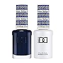 DND Gel Polish Set, Purple Collection, UV/LED Gel Polish and Air Dry Nail Lacquer, Matching Chip-Free Polish Duo, 764 Indigo Wishes, 0.5 Fl Oz
