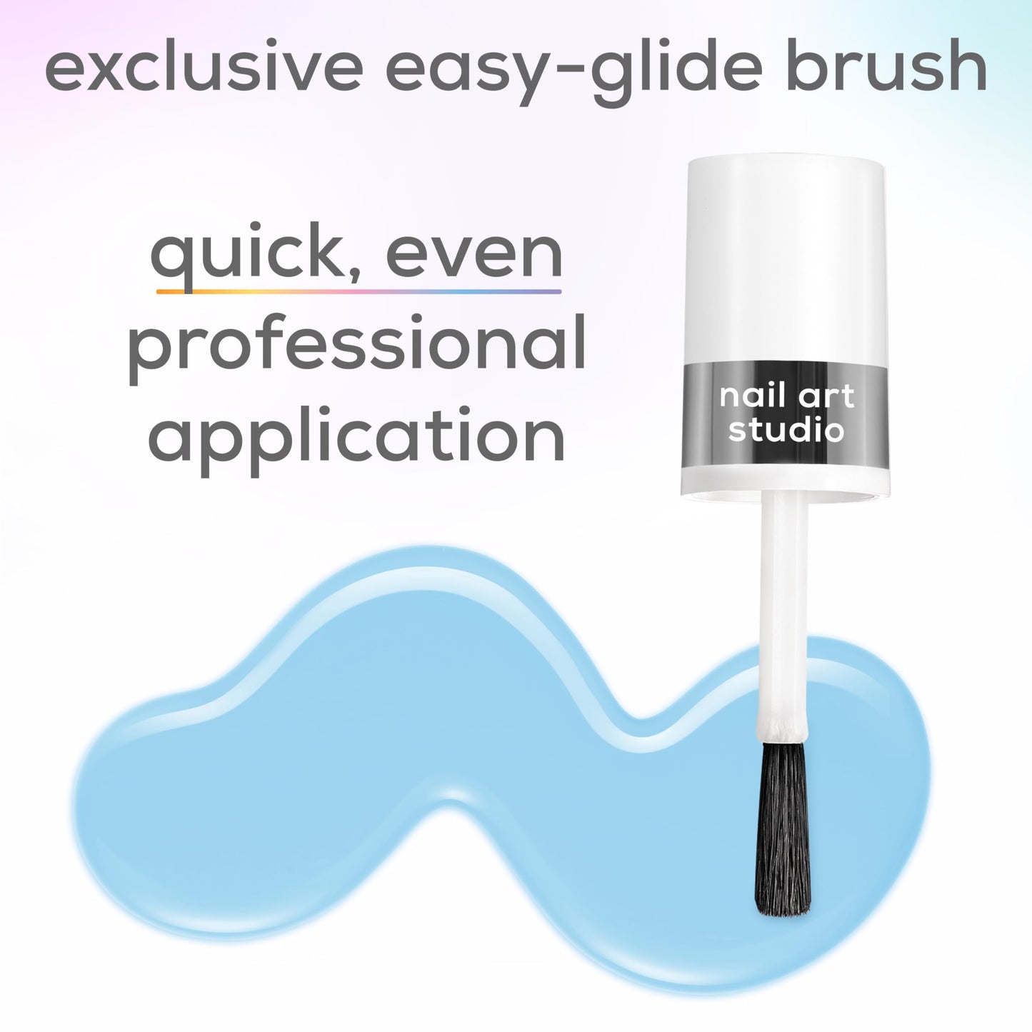 essie Nail Art Studio Jelly Gloss Polish, Vegan, Sheer White Nail Polish, Arctic Jelly, 0.46 Fl Oz Beauty & Personal Care essie