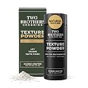 Two Brothers Grooming Texture Powder for Men, Barber Crafted Hair Styling Powder, Strong Hold Matte Finish, Adds Volume, Texture & Lift, Lightweight