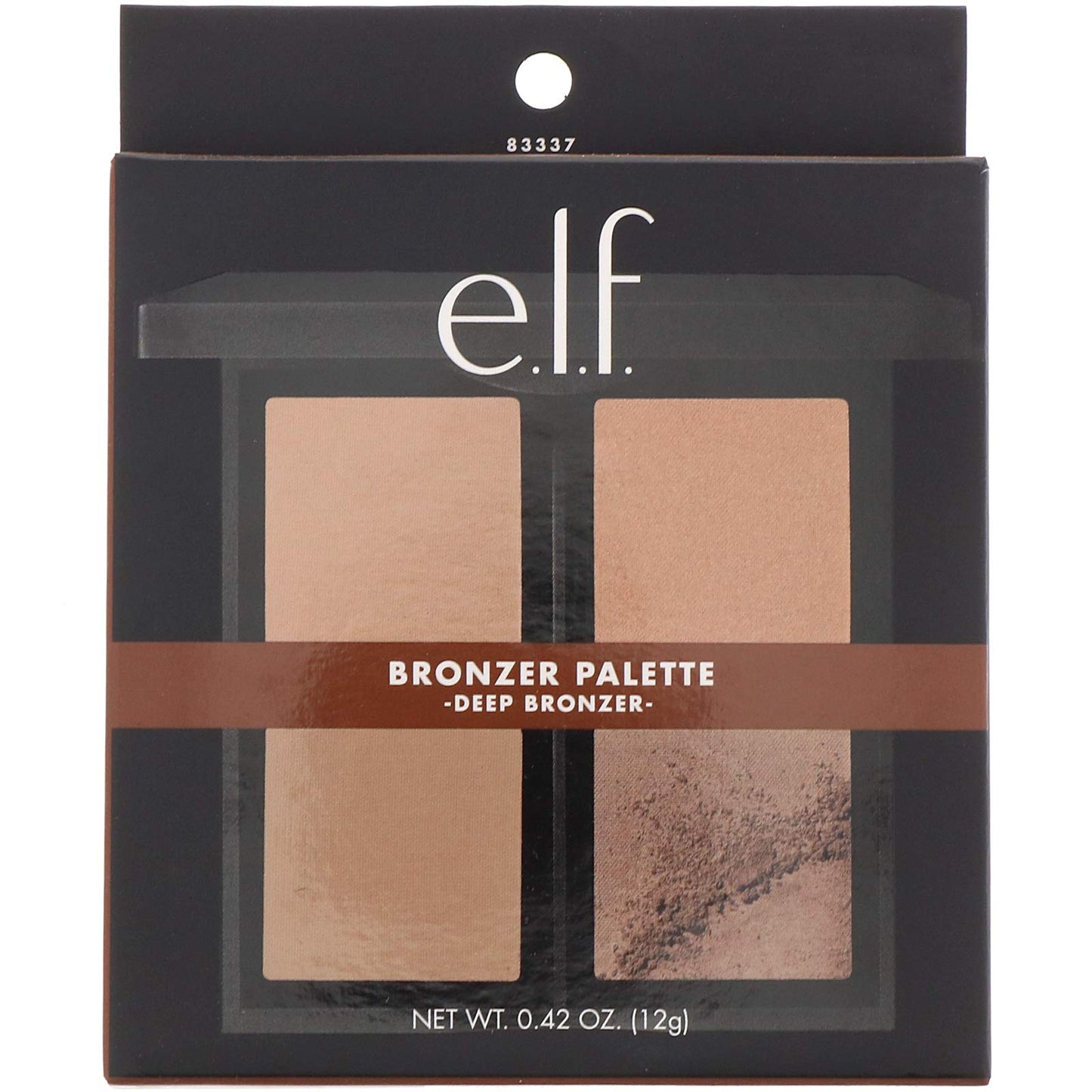 E.L.F. Bronzer Palette, Deep Bronzer, 0.42 oz (12 g)