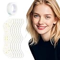 Glitter Freckles Face Tattoo, Temporary Sparkle Freckles, Waterproof & Sweatproof Face Glitter Tattoo for Party, Music Festival 6 Counts with 1
