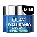 Olay Regenerist Hyaluronic + Peptide 24 Gel Face Moisturizer, Fragrance-Free, Trial Size, .5 oz