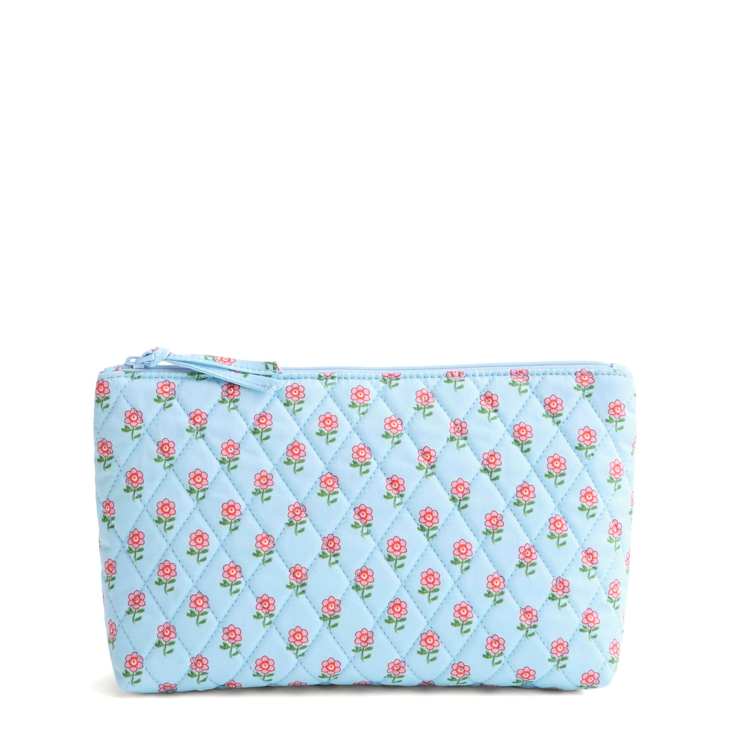 Vera Bradley Premium Cotton Medium Pouch, Daffodil Ditsy