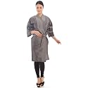 PERFEHAIR Salon Client Gown Robes Cape, Hair Salon Smock for Clients- Kimono Style (Grey)