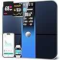 RunStar Scale for Body Weight, Precision Digital Bathroom Smart Scale with 3.5" TFT Color Large Display for BMI Muscle Mass Heart Rate, 22 Body…