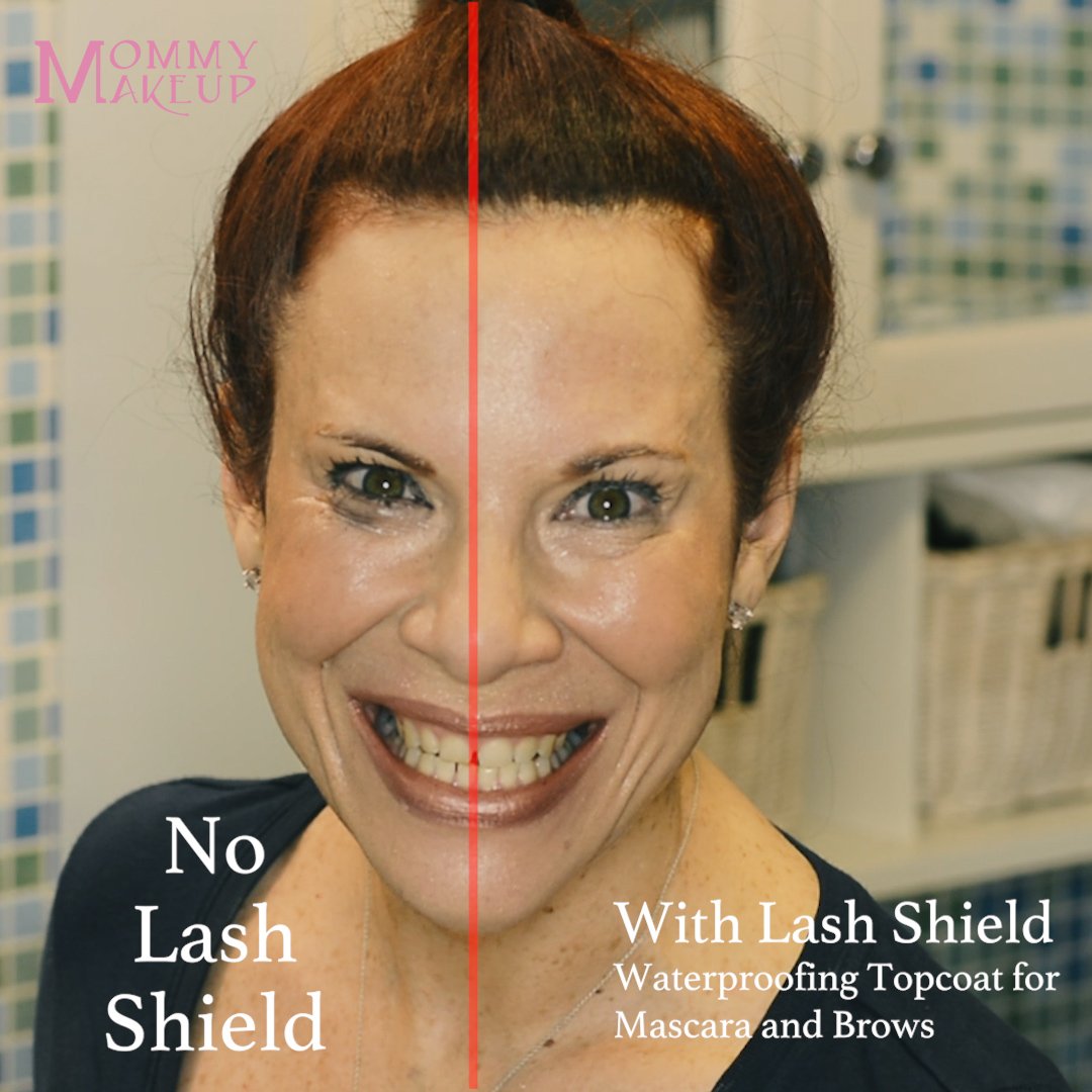 Lash Shield Waterproofing Top Coat for Mascara & Brows - Sweatproof, Tear-proof, Waterproof, Smudge-proof Mascara Fixer - Long Lasting Clear Eyelash
