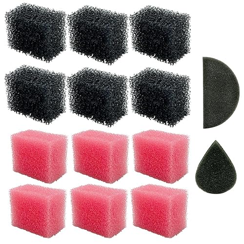 T TOGUSH Stipple Sponge FX Makeup Tool for Cosplay Halloween Blood Scar Stubble Wound Art Shaping Chic Effects12 Pack 2 Kinds of the Hole 2 PCS Makeup