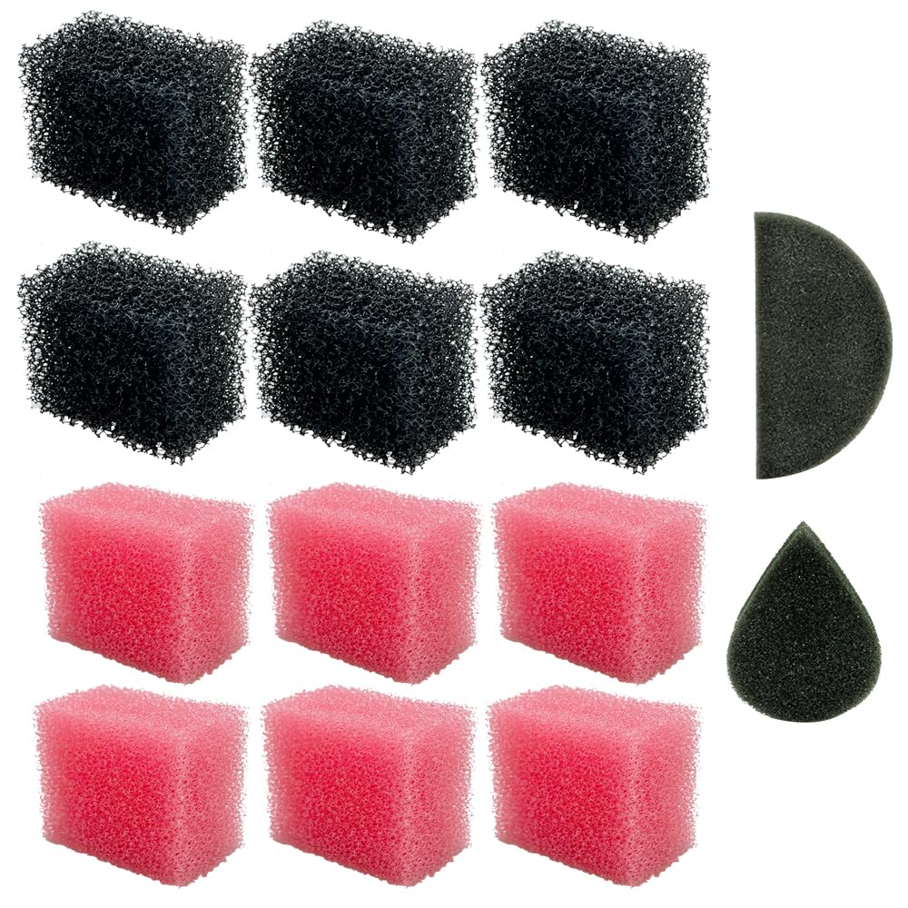 T TOGUSH Stipple Sponge FX Makeup Tool for Cosplay Halloween Blood Scar Stubble Wound Art Shaping Chic Effects12 Pack 2 Kinds of the Hole 2 PCS Makeup