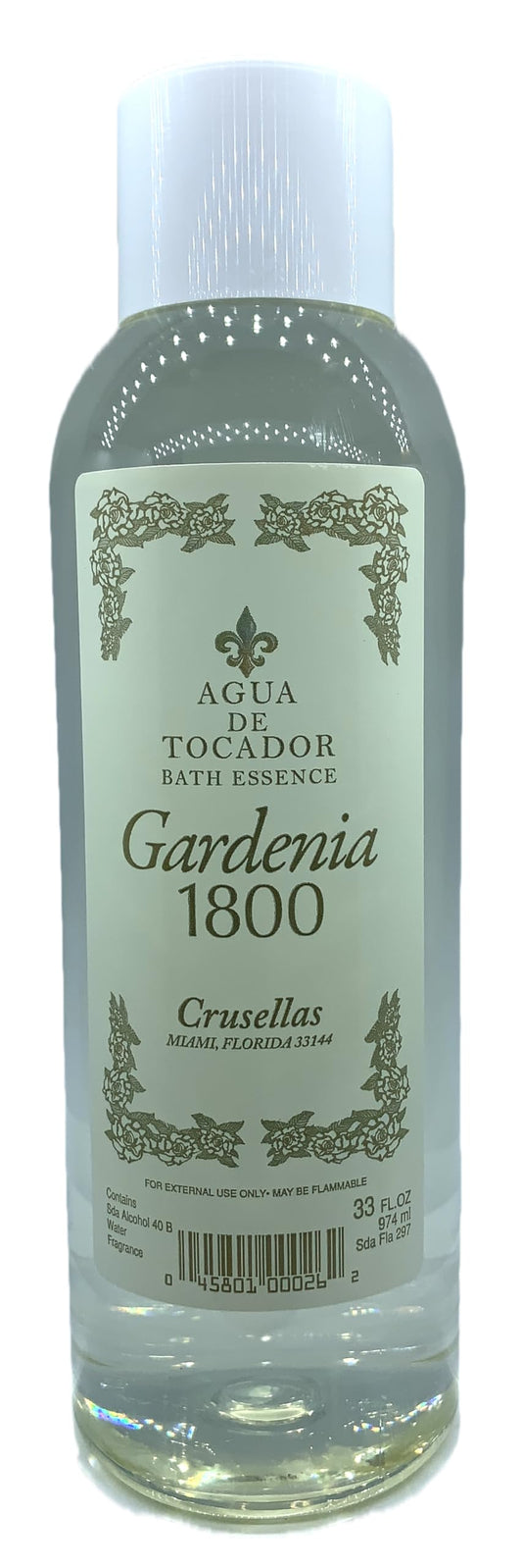 Crusellas Legitima Kolonia 1800 Gardenia Splash Cologne 33 Fl. Oz. Beauty & Personal Care Crusellas