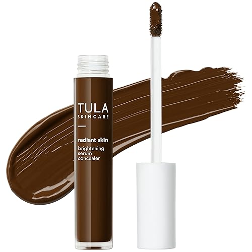 TULA Skin Care Radiant Skin Brightening Serum Concealer - Conceals Dark Circles & Discoloration, Longwearing & Crease-Resistant, Brightens the