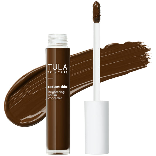 TULA Skin Care Radiant Skin Brightening Serum Concealer - Conceals Dark Circles & Discoloration, Longwearing & Crease-Resistant, Brightens the