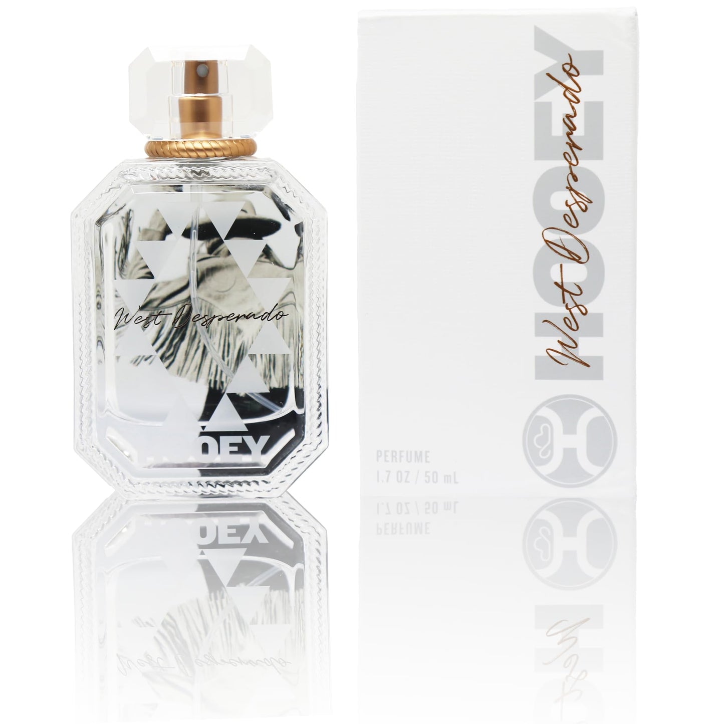HOOEY West Desperado Women's Perfume - Long-Lasting Citrus Perfume for Women with Notes of Jasmine, Saffron, Cedarwood, Amber & More - Fresh Designer