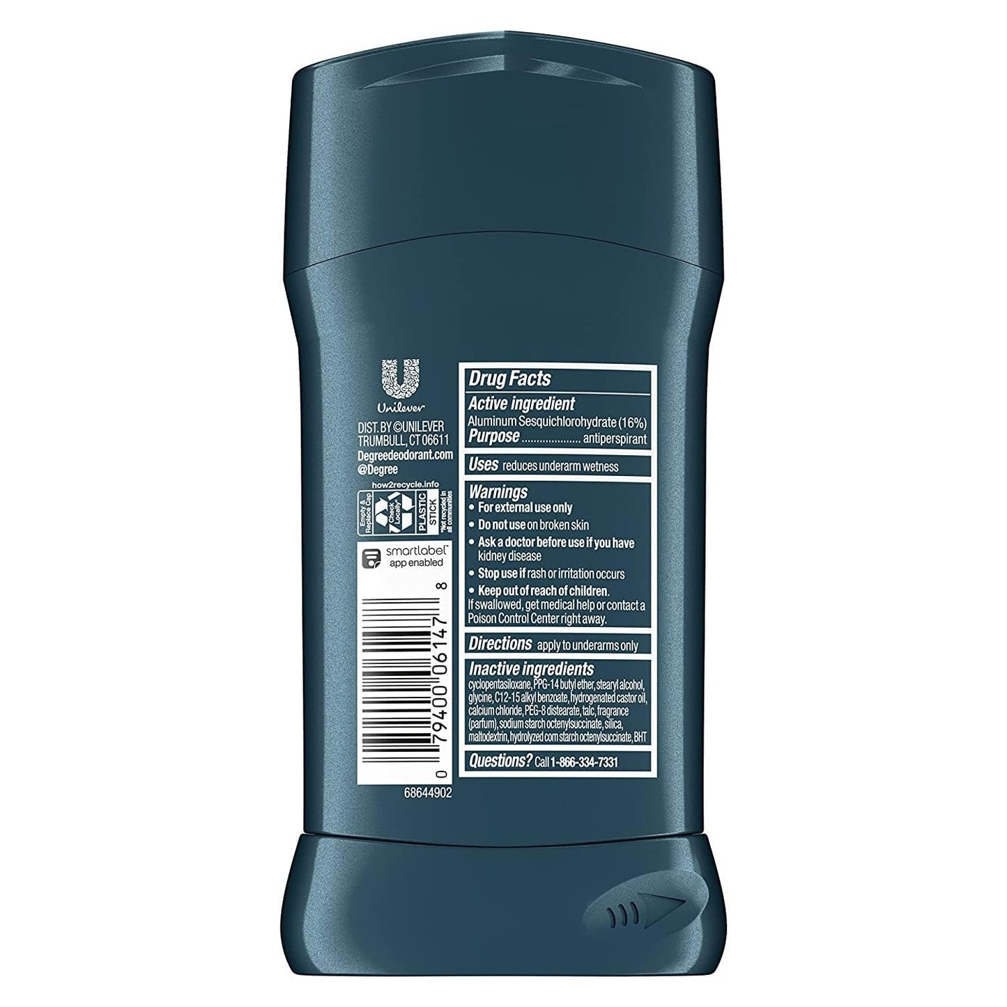 Degree Men Adventure Advanced Protection Antiperspirant Deodorant Stick, 2.7 Ounce (Pack of 6) Beauty and Personal Care Degree