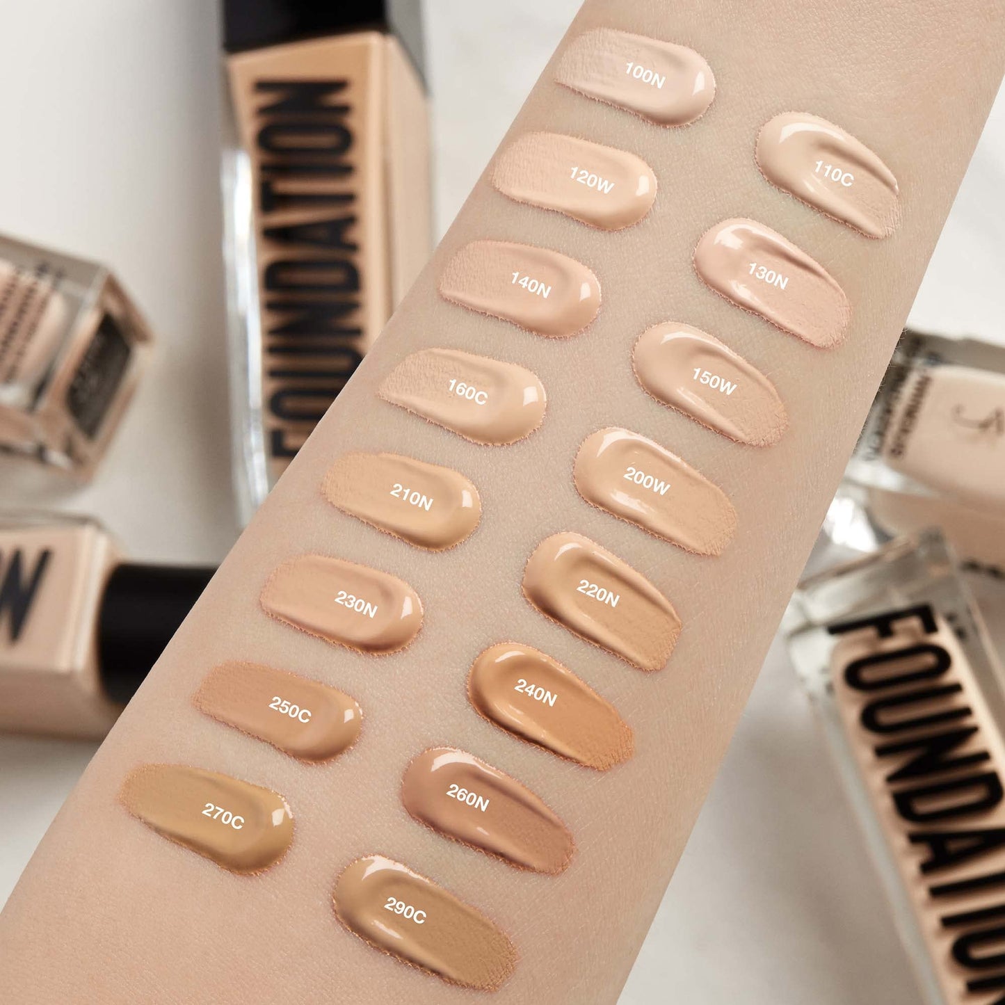 Anastasia Beverly Hills Luminous Foundation - Water-Resistant Long-Wear Face Makeup, Lightweight Glow-Boosting Formula for All Skin Types - 410C