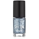 Maybelline New York Color Show Veils Nail Lacquer Top Coat, Blue Glaze, 0.23 Fluid Ounce Beauty & Personal Care MAYBELLINE