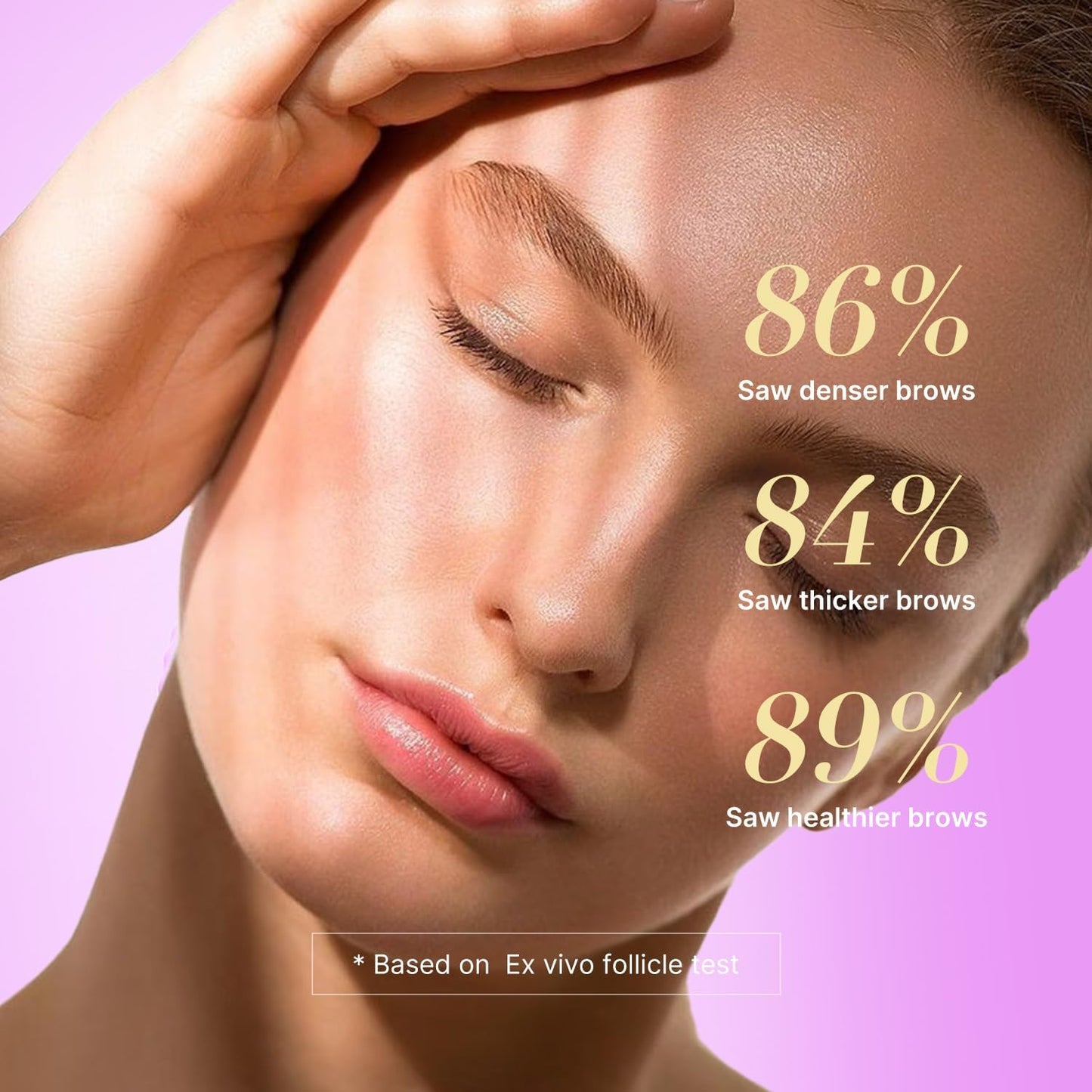 VieBeauti Eyebrow Growth Serum: Eyebrow Serum to Grow Brows with Advanced Formula to Boost Longer Fuller and Thicker Looking Eyebrows 3mL Beauty and Personal Care VieBeauti