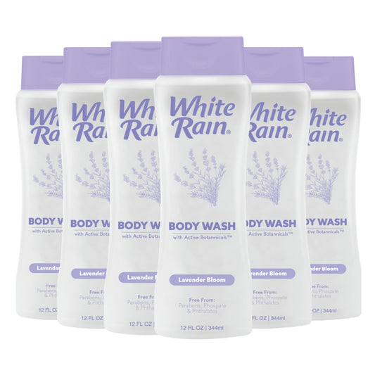 White Rain Lavender Moisturizing Body Wash for Women & Men - Lavender Body Wash for Dry Skin, Gentle Paraben-Free Formula with Botanical Extracts Beauty & Personal Care White Rain
