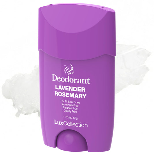 Lux Collection Deodorant for All Skin Types - Fresh Scent Aluminum Free Deodorant for Skin, Paraben Free & Cruelty Free (1.76oz, Lavender Rosemary) Beauty and Personal Care Lux Collection