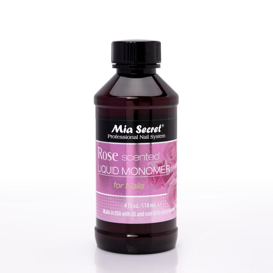 Rose Scented Liquid Monomer 4 oz. Beauty & Personal Care Mia Secret