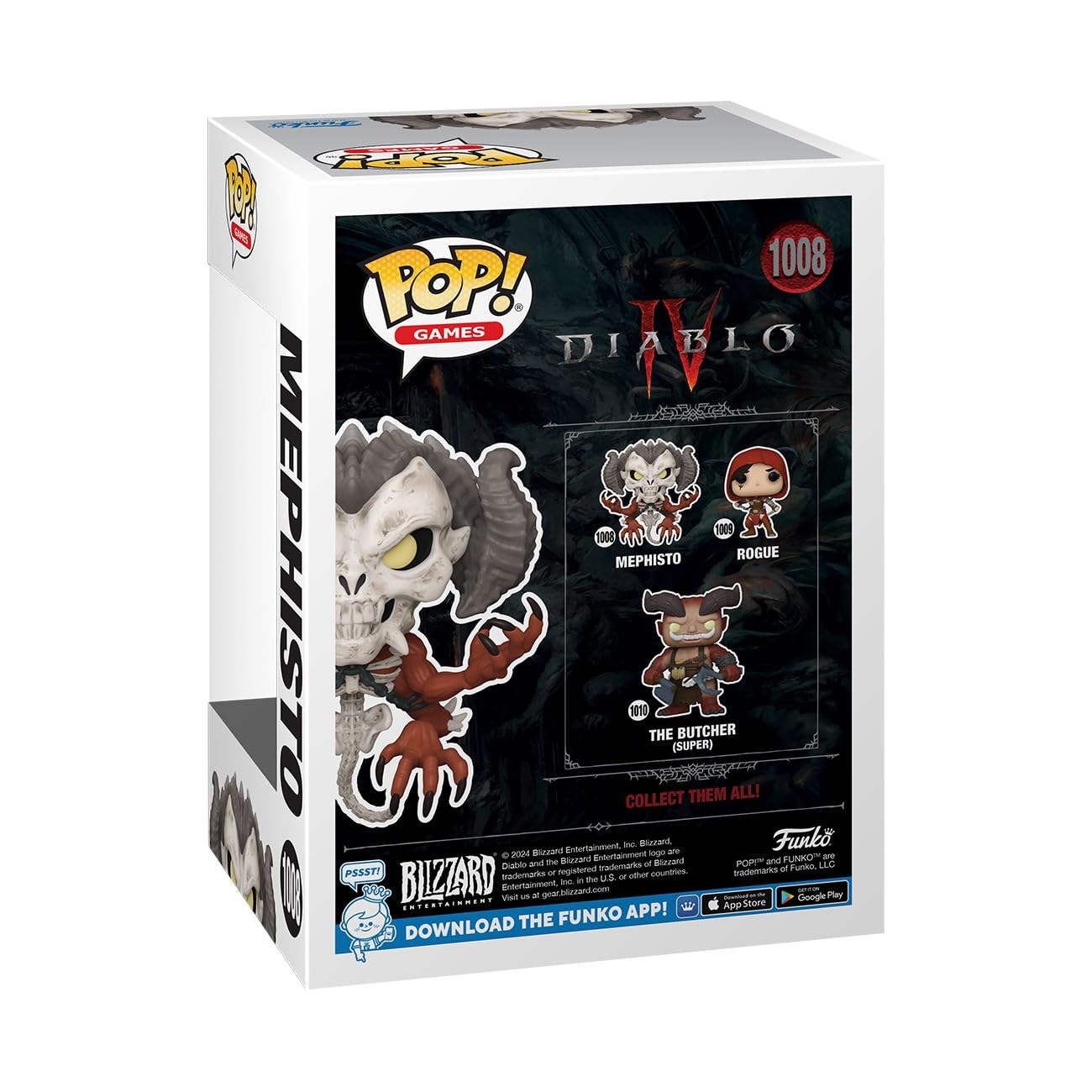 Funko POP! Games: Diablo 4 - Mephisto - Collectable Vinyl Figure - Gift Idea - Official Merchandise - for Kids & Adults - Video Games Fans - Model…