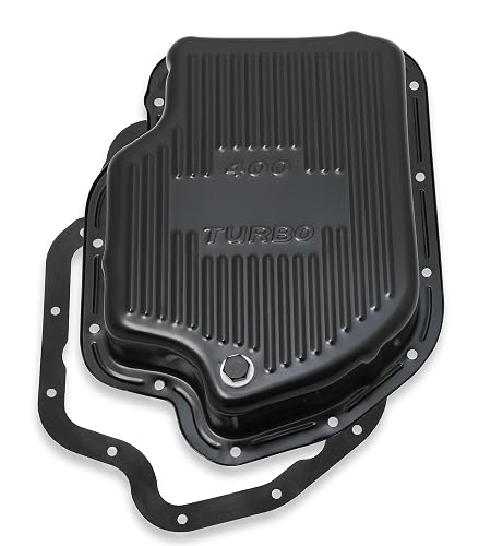 Mr. Gasket Automatic Transmission Oil Pan Gm Th-400 Black Deep
