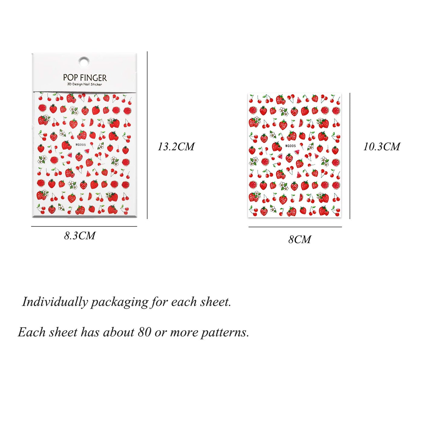 New 16 Large Sheets Nail Stickers for Women Kids Teens Little Girls Self Adhesive Nail Decals for Nail Art Decoration Include Flowers Butterfly Plants
