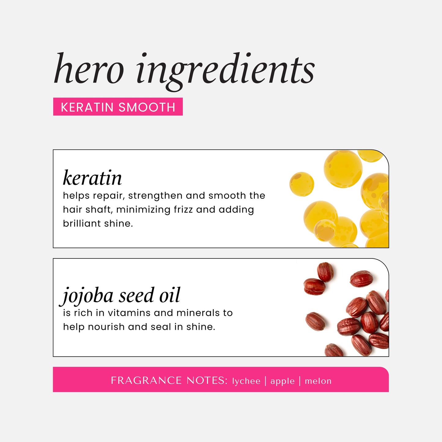 Hask Keratin Protein Smoothing Shine Oil Vial, 18ml, 0.612 Fl Oz (HAS0023175)