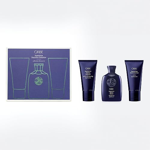 Oribe Supershine Travel Set - Hydrating Shampoo, Conditioner, Styling Cream