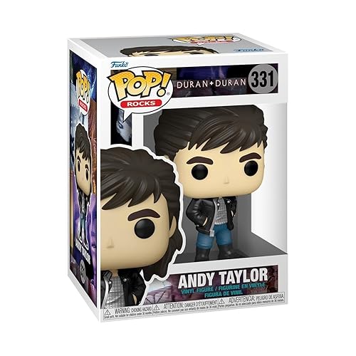 Funko POP! Rocks: Duran Duran - Wild Boys Andy Taylor - Collectable Vinyl Figure - Gift Idea - Official Merchandise - for Kids & Adults - Music Fans…