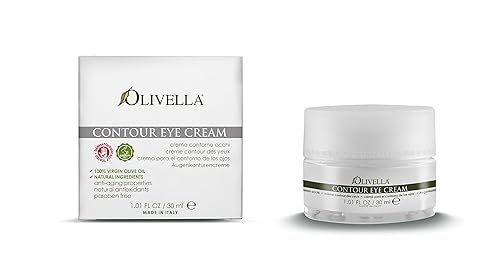 Olivella 100% Virgin Olive Oil Contour Eye Cream, 1.01 Oz
