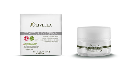 Olivella 100% Virgin Olive Oil Contour Eye Cream, 1.01 Oz