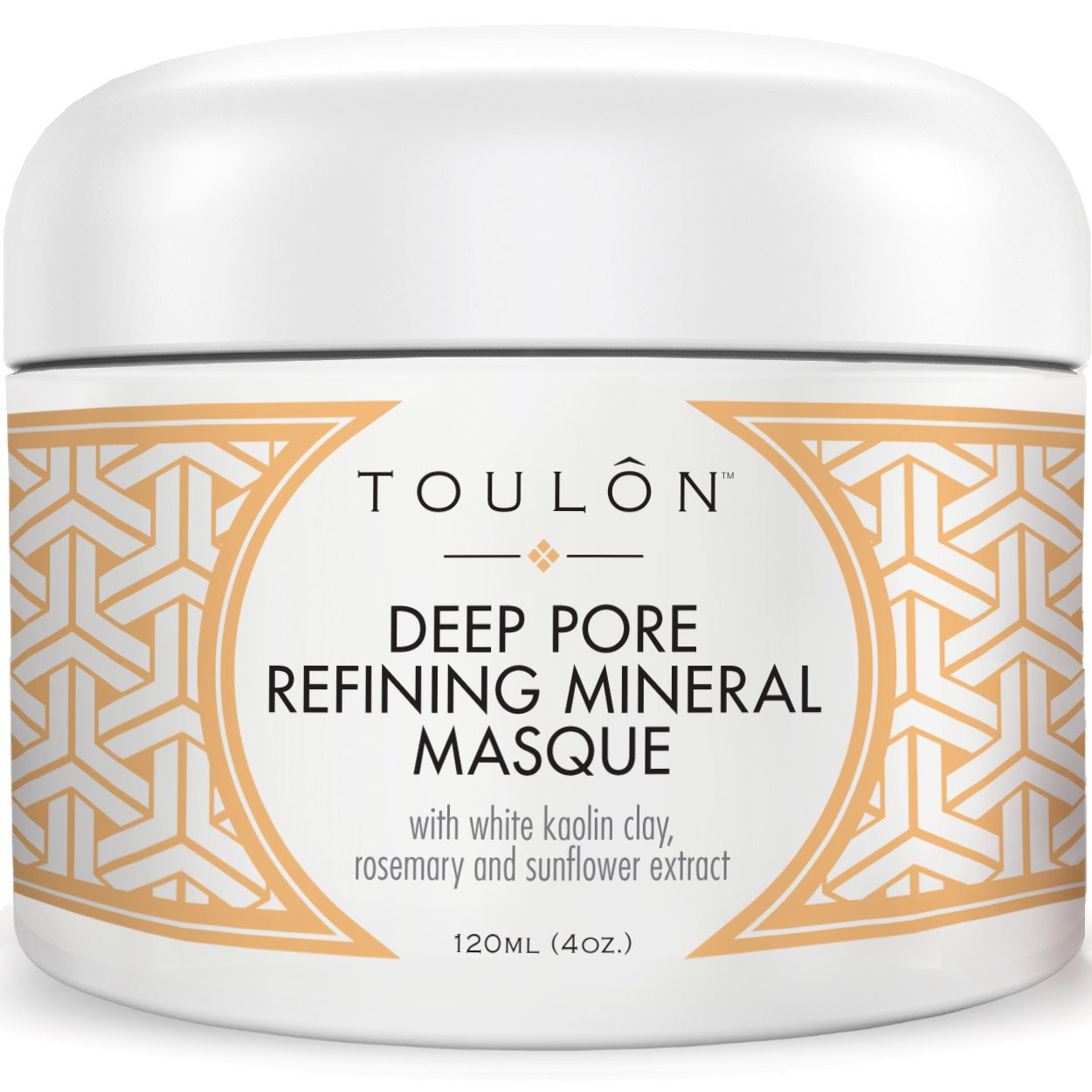 TOULON Kaolin Clay Mask for Face with White Kaolin Mineral Clay. Soft Pure Healing Mask with Minerals to Reduce Wrinkles and Blackheads & Detox Skin