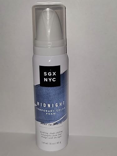 SGX NYC MIDNIGHT TEMPORARY COLOR FOAM 1.6OZ
