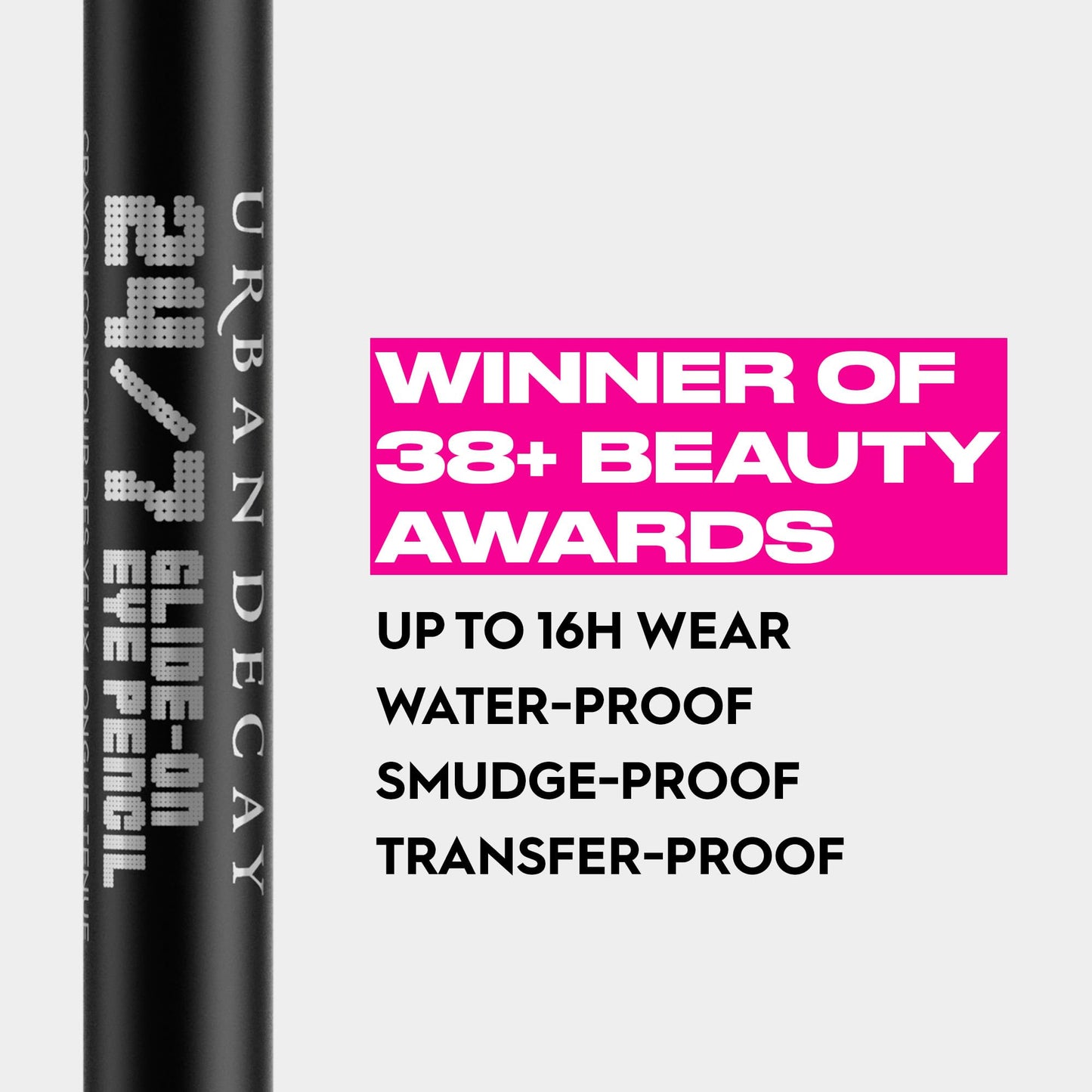 URBAN DECAY 24/7 Glide-On Waterproof Eyeliner Pencil (Chaos - Cobalt Blue Matte) - Smudge-Proof, Transfer-Proof, Smooth No-Tug Formula