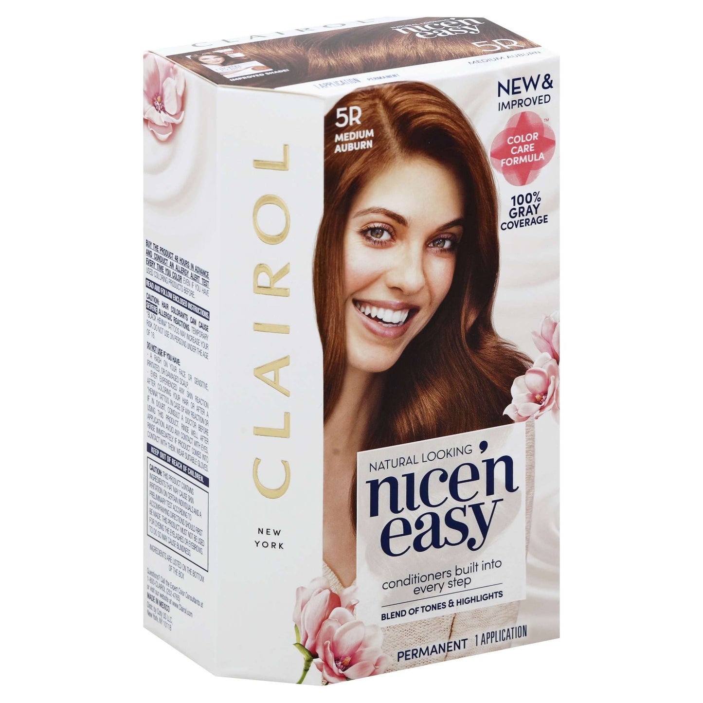 Nice 'n Easy Permanent Color, 5R/111 Natural Medium Auburn 1 ea