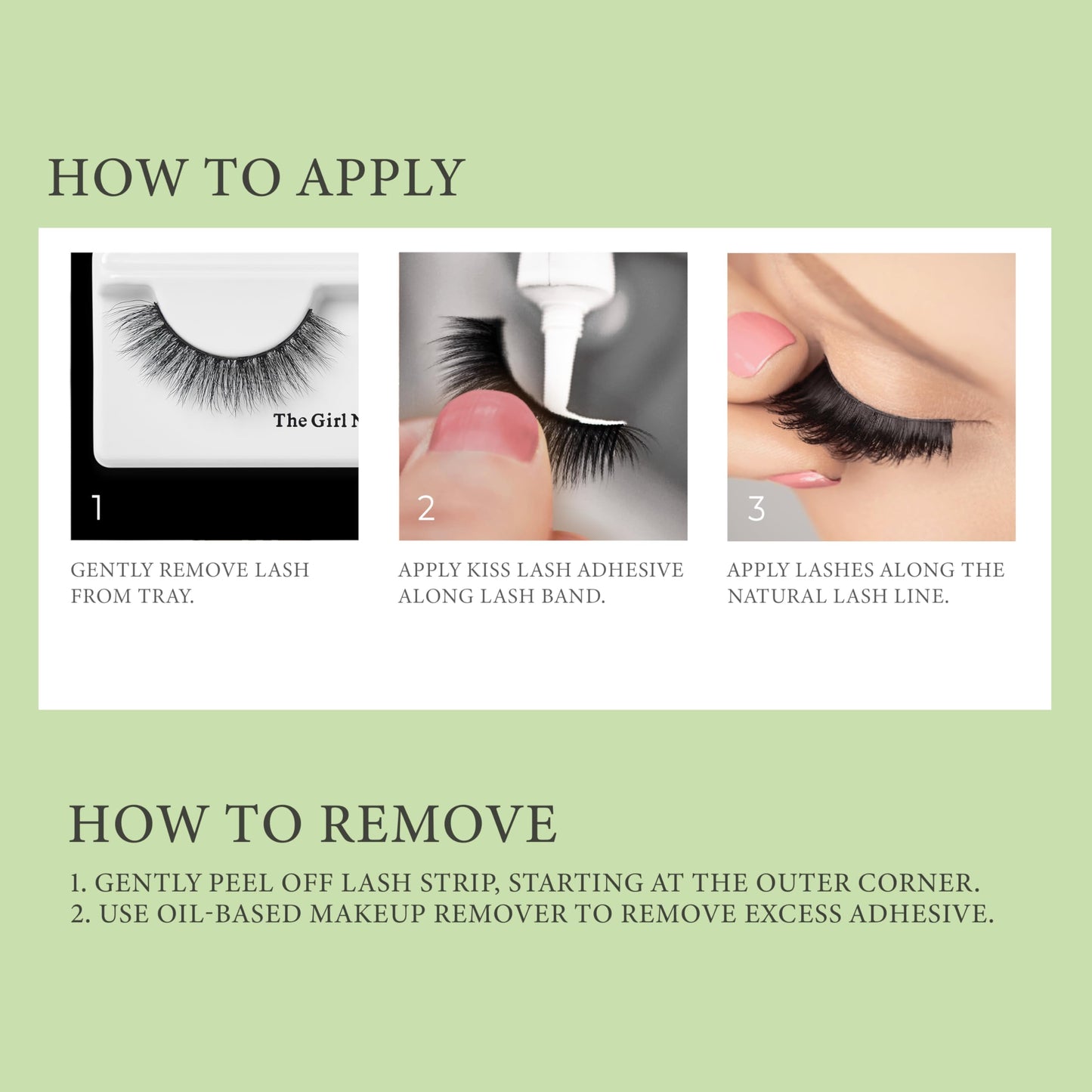 KISS The Muses, False Eyelashes, 'Noblesse', 12mm, Includes 1 Pair, Easy to Apply, Reusable Lash Clusters