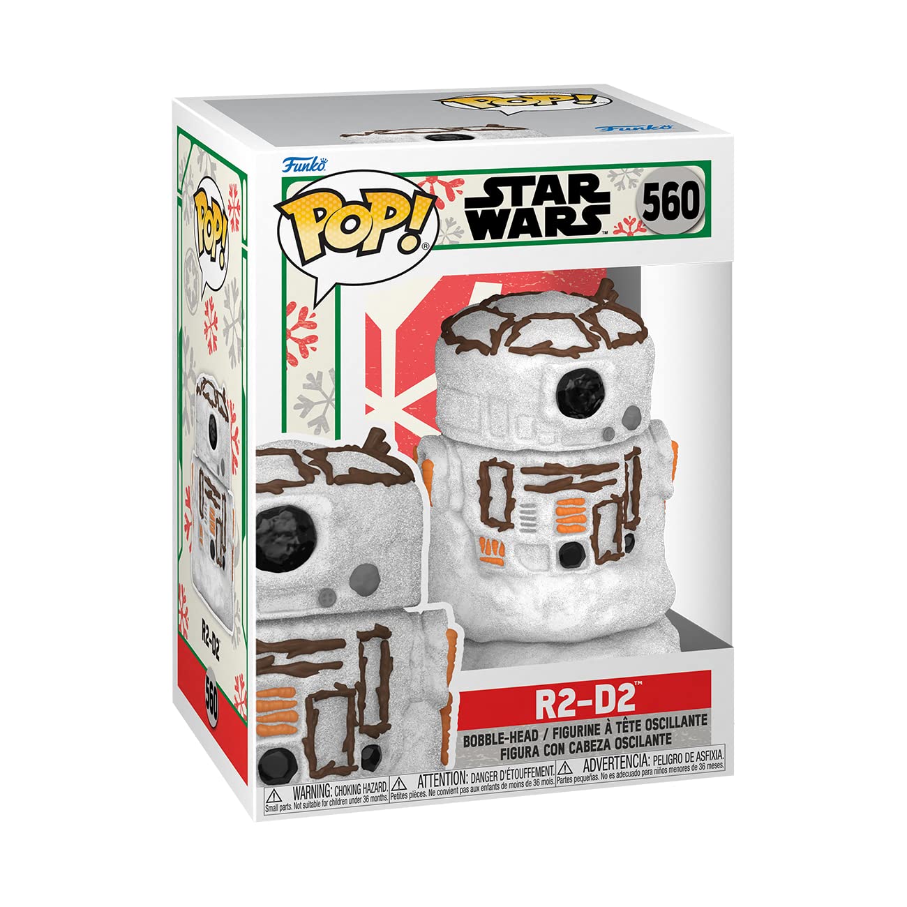 Funko Pop Star Wars Holiday: R2-D2 Snowman - Collectable Vinyl Figure - Gift Idea - Official Merchandise - Toys for Kids & Adults - Sci-Fi Fans…