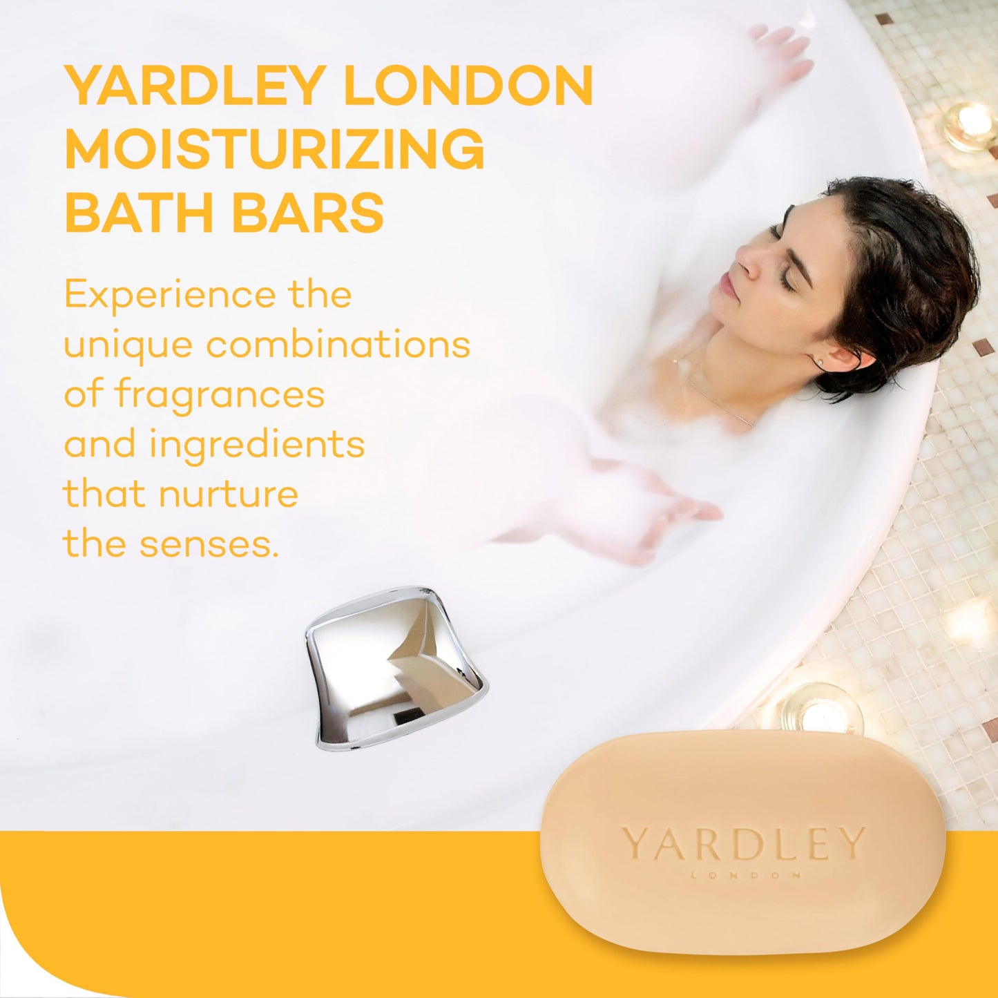 Yardley, London Vitamin C Bath Bar, 4 Ounce Beauty & Personal Care Yardley