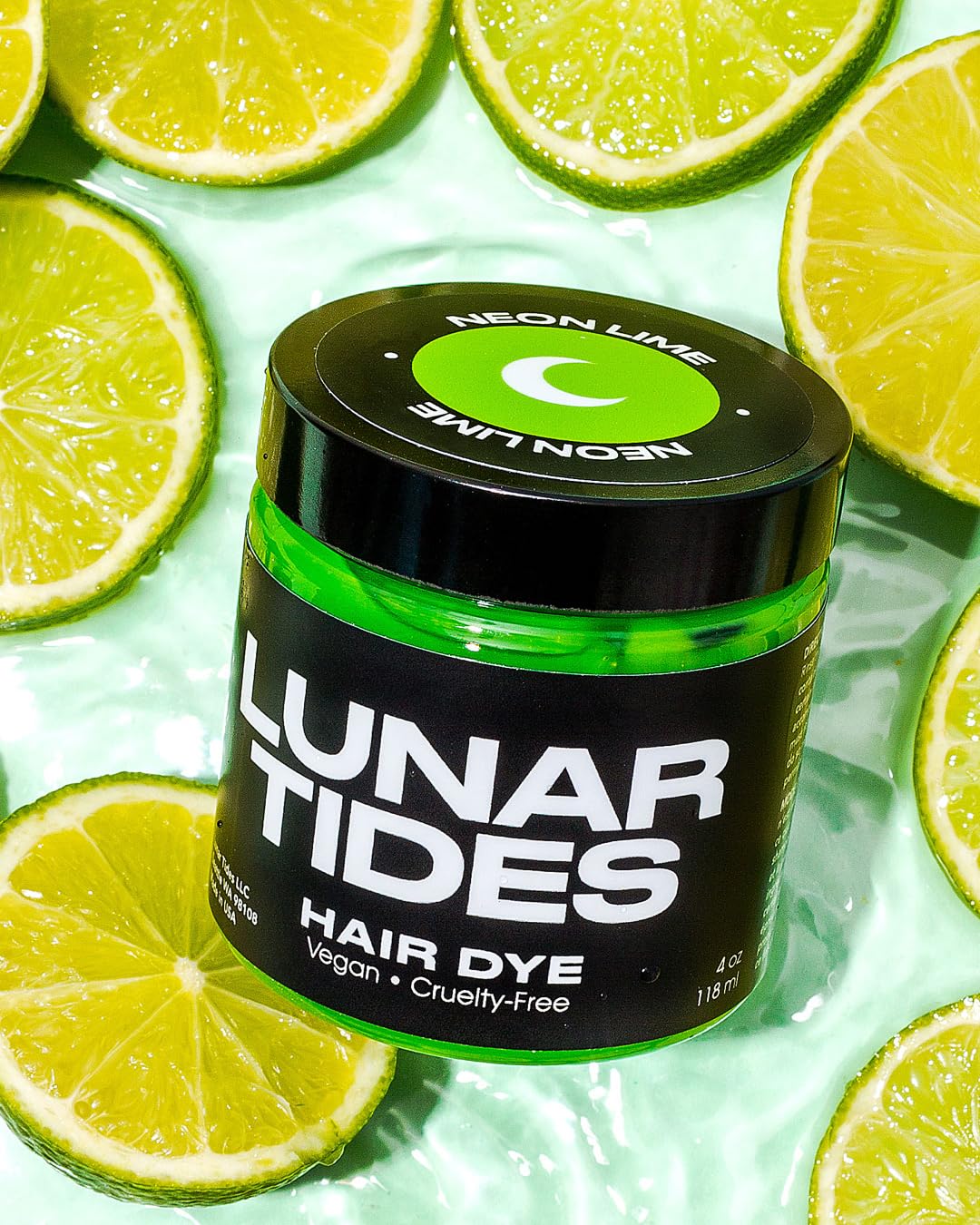 Lunar Tides Semi-Permanent Hair Color (43 colors) (Neon Lime, 4 fl. oz.)