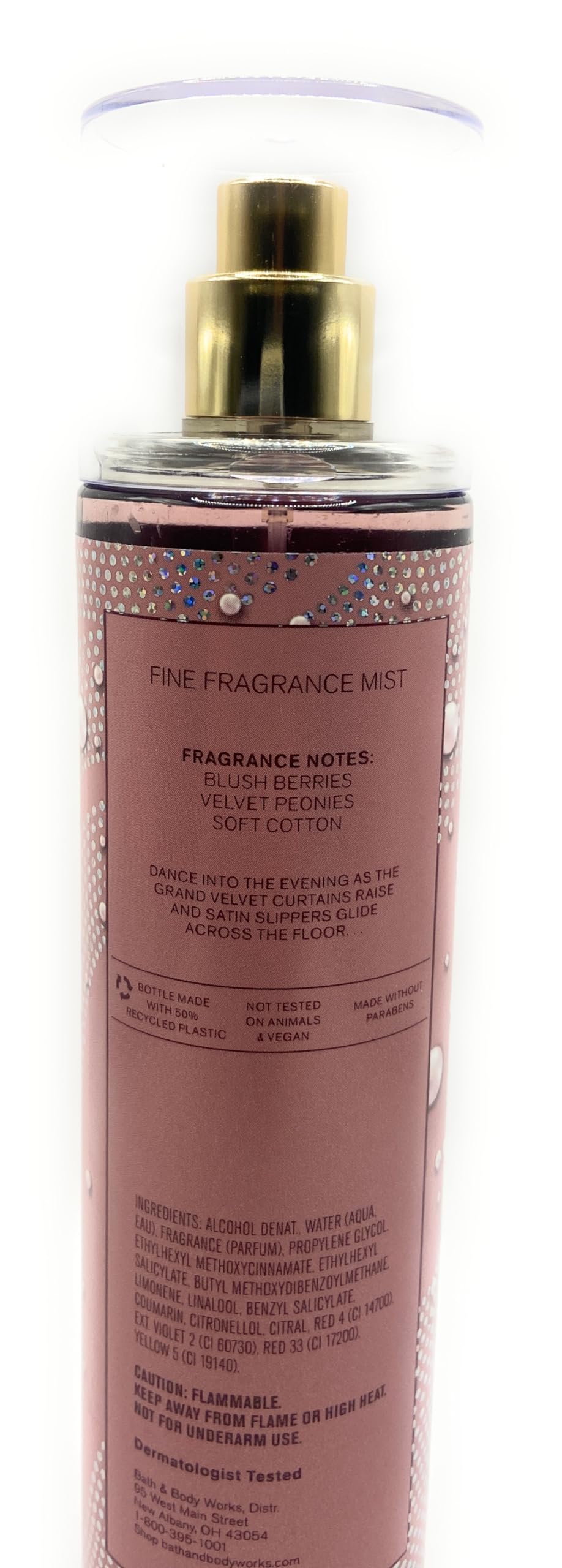 Bath & Body Works Bath and Body Works Pink Suede Fine Fragrance Mist 8 Fluid Ounce Body Spray