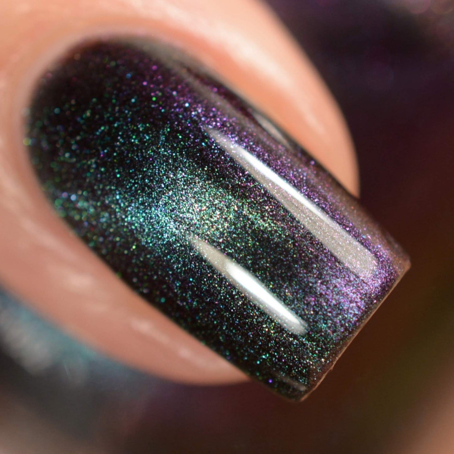 KBShimmer Spaced Out Multichrome Magnetic Nail Polish 0.5 oz Full Sized Bottle
