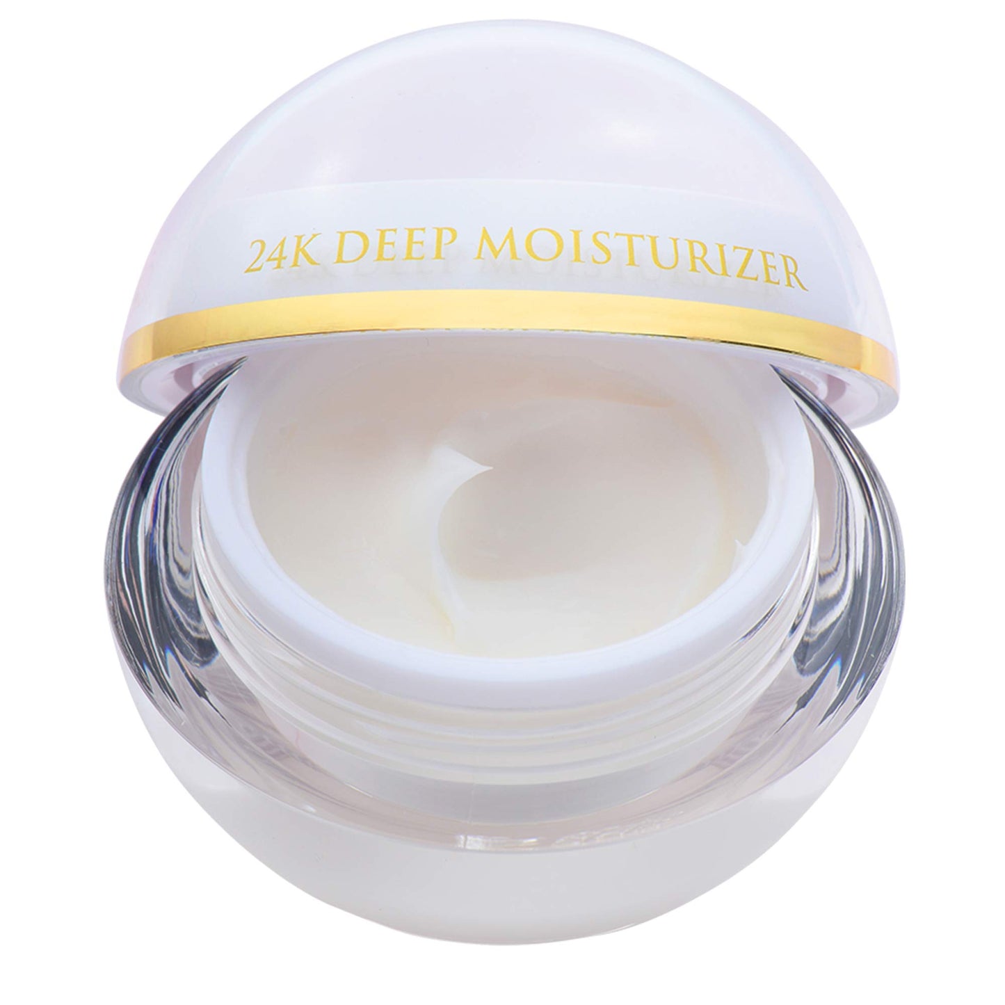Orogold White Gold Day Moisturizer - 24k Gold Deep Moisturizer with White Tea, Chamomile, Shea Butter, Vitamin C and E - 1.6 Oz